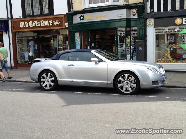 Bentley Continental spotted in Stratford onAvon, United Kingdom