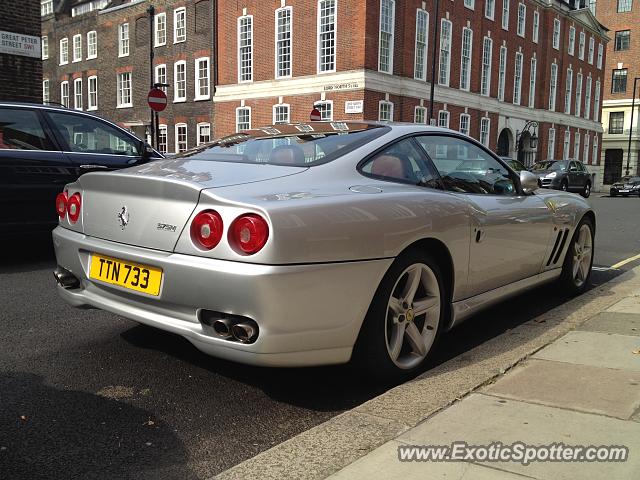Ferrari 575M spotted in London, United Kingdom