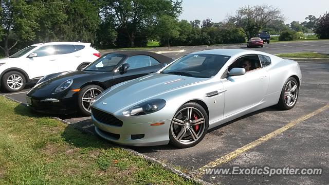Aston Martin DB9 spotted in Downers Grove, Illinois