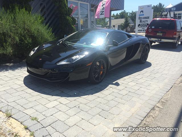 Mclaren MP4-12C spotted in Surf City, New Jersey