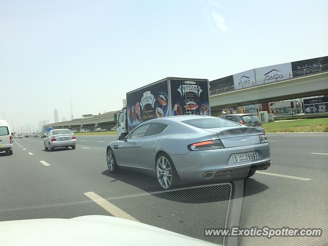 Aston Martin Rapide spotted in Dubai, United Arab Emirates