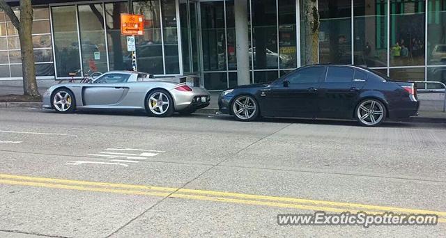 Porsche Carrera GT spotted in Seattle, Washington
