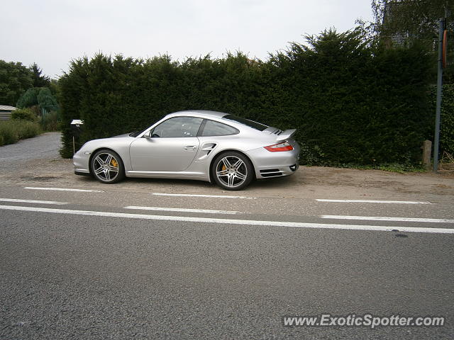Porsche 911 Turbo spotted in Haacht, Belgium