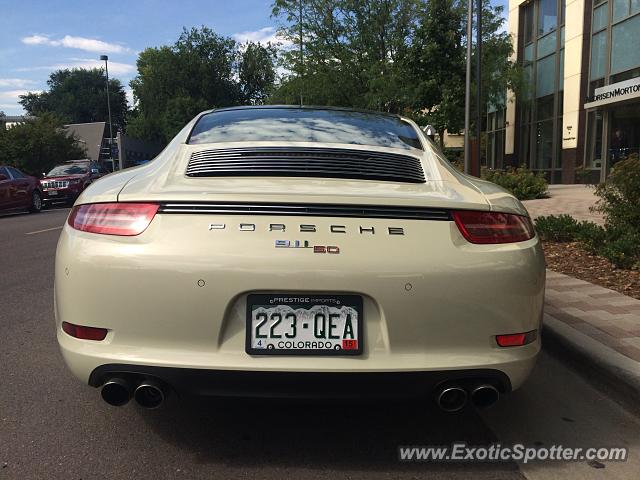 Porsche 911 spotted in Cherry Creek, Colorado
