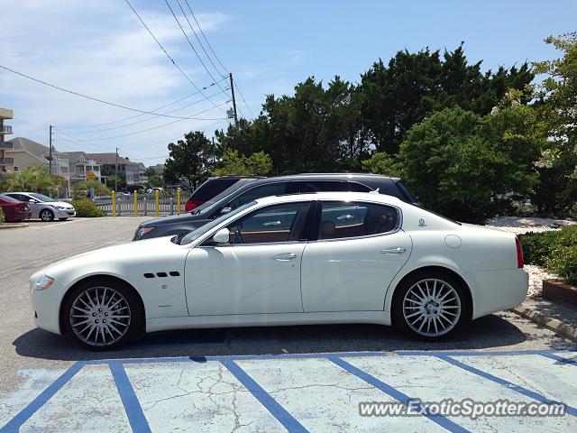 Maserati Quattroporte spotted in Wilmington, North Carolina