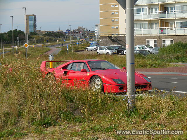 Ferrari F40 spotted in Zandvoort, Netherlands