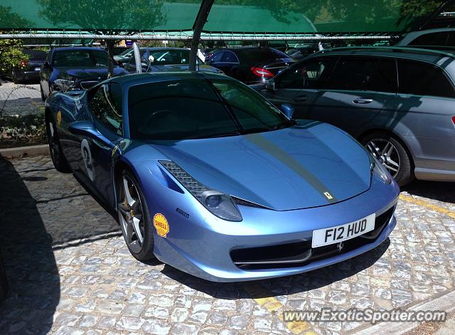 Ferrari 458 Italia spotted in Vilamoura, Portugal
