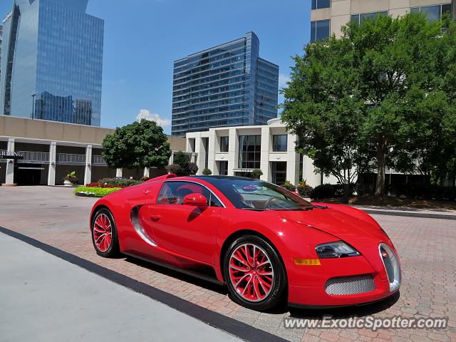 Bugatti Veyron spotted in Atlanta, Georgia