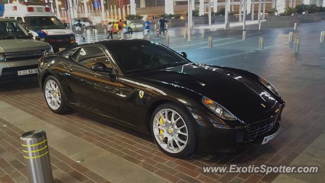 Ferrari 599GTB spotted in Dubai, United Arab Emirates