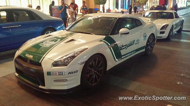 Nissan GT-R spotted in Dubai, United Arab Emirates
