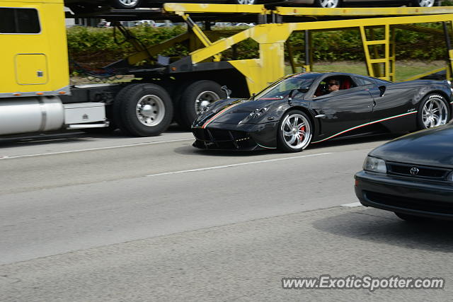 Pagani Huayra spotted in Miami, Florida
