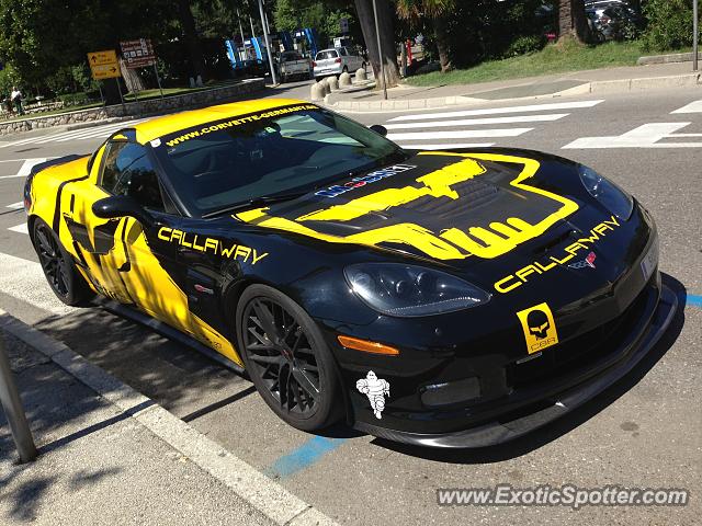 Callaway Z06 spotted in Opatija, Croatia