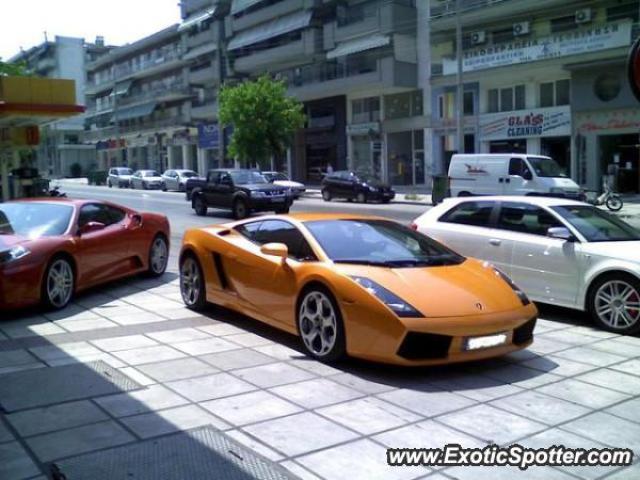 Lamborghini Gallardo spotted in Thessaloniki, Greece