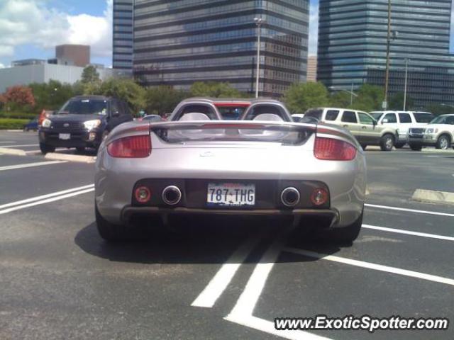 Porsche Carrera GT spotted in Houston, Texas
