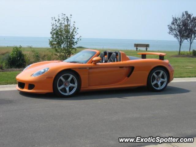 Porsche Carrera GT spotted in MENTOR, Ohio