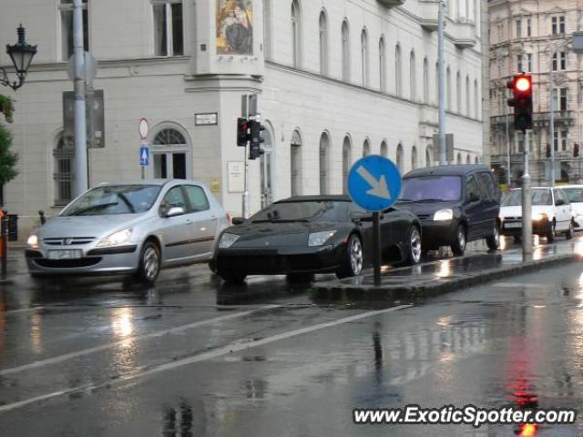 Lamborghini Murcielago spotted in Budapest, Hungary