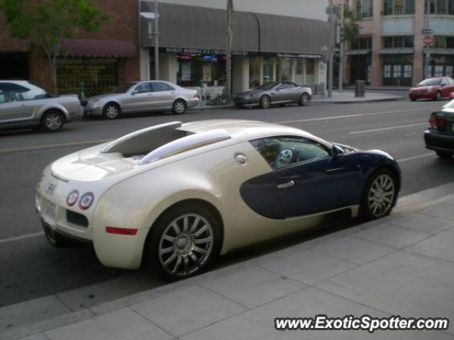 Bugatti Veyron spotted in Los Angeles, California