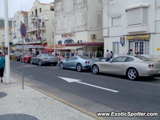 Ferrari 612 spotted in Nazare, Portugal