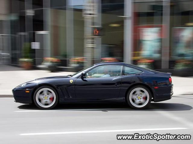 Ferrari 575M spotted in Calgary, Canada