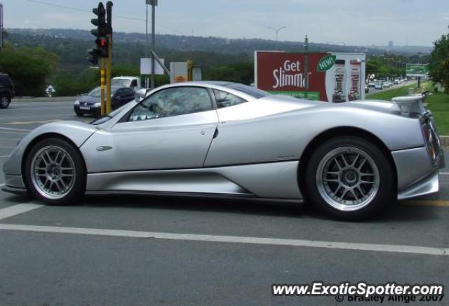 Pagani Zonda spotted in JHB, South Africa