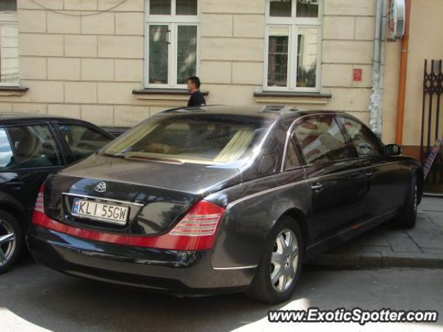 Mercedes Maybach spotted in Cracow, Poland