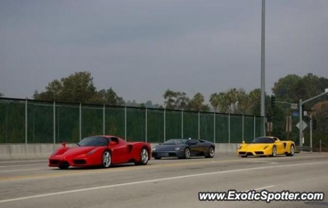 Ferrari Enzo spotted in Dubai, United Arab Emirates