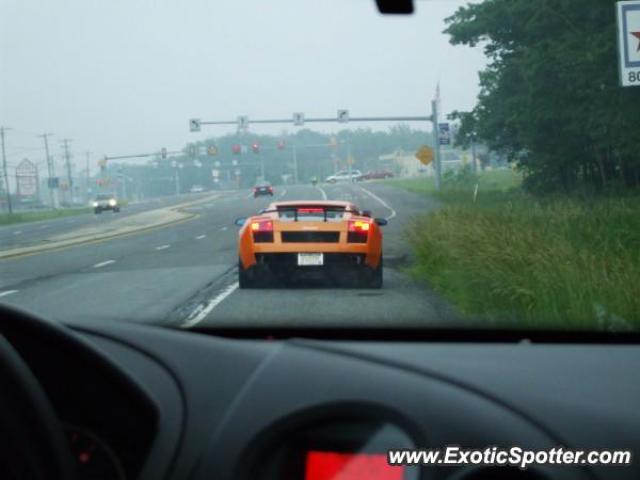 Lamborghini Gallardo spotted in Skytop, Pennsylvania