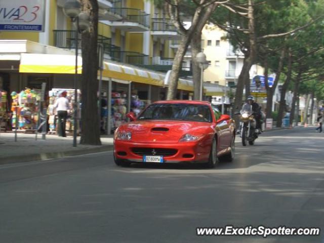 Ferrari 575M spotted in Jesolo (VE), Italy
