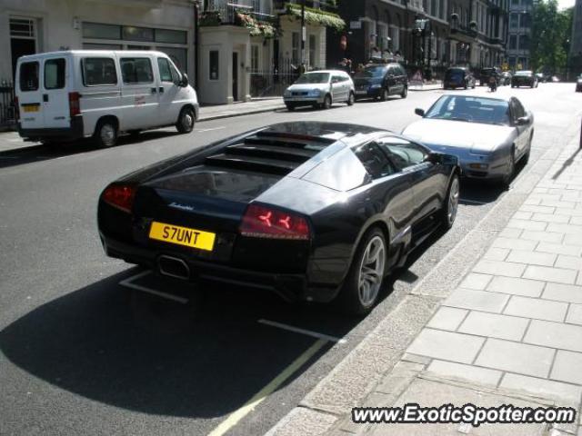 Lamborghini Murcielago spotted in London, United Kingdom