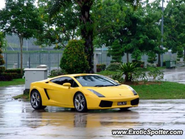 Lamborghini Gallardo spotted in Selangor, Malaysia