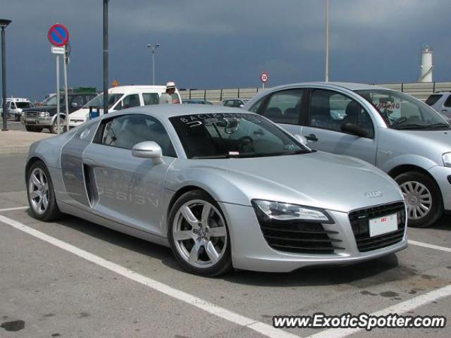 Audi R8 spotted in Formentera, Spain
