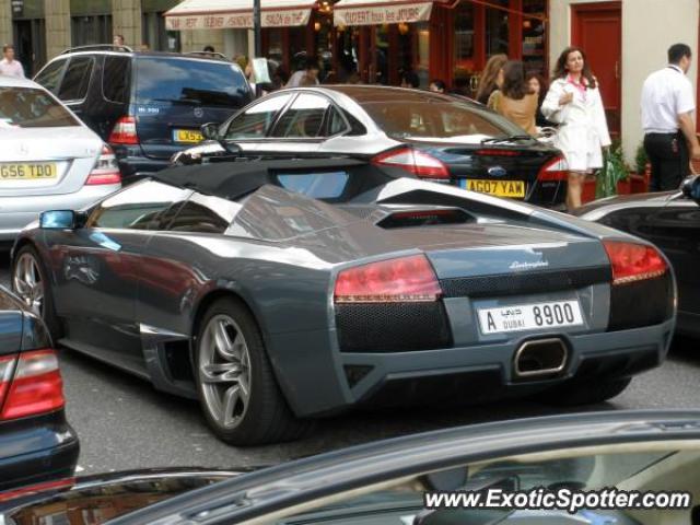 Lamborghini Murcielago spotted in London, United Kingdom