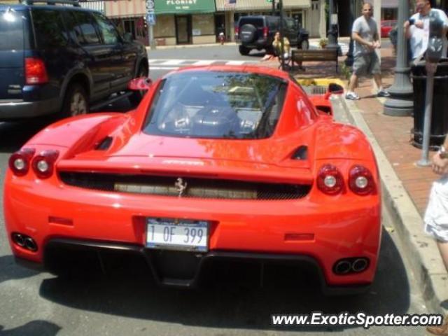 Ferrari Enzo spotted in Red Bank, New Jersey