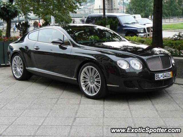 Bentley Continental spotted in Budapest, Hungary