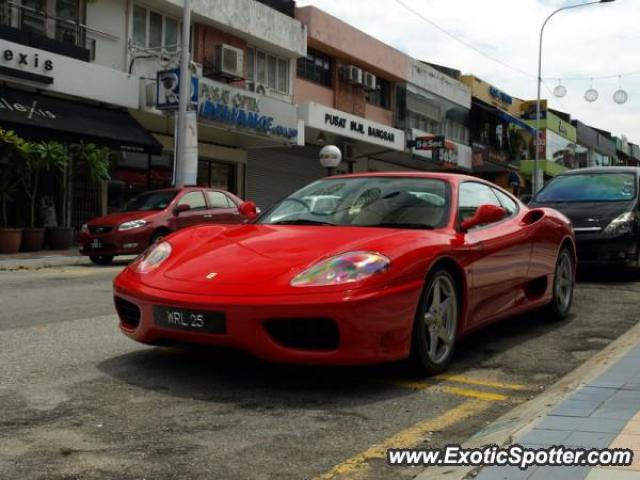 Ferrari 360 Modena spotted in Kuala Lumpur, Malaysia
