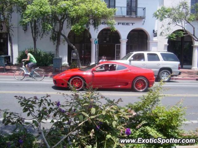 Ferrari 360 Modena spotted in Santa Barbara, California