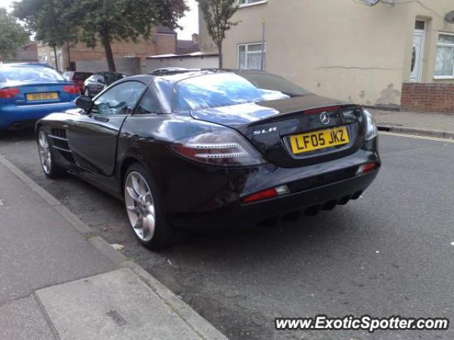 Mercedes SLR spotted in Peterborough, United Kingdom