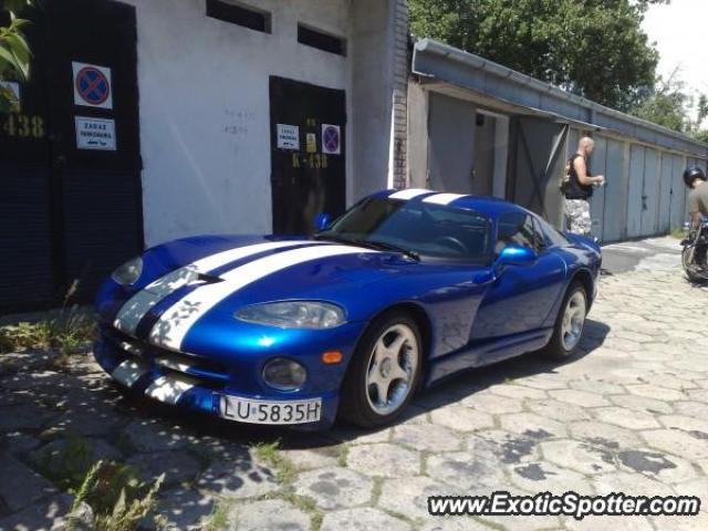 Dodge Viper spotted in Lublin, Poland