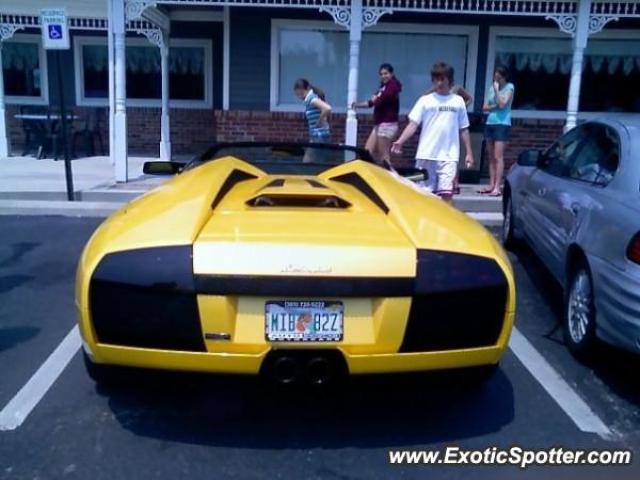 Lamborghini Murcielago spotted in Ocean City, Maryland