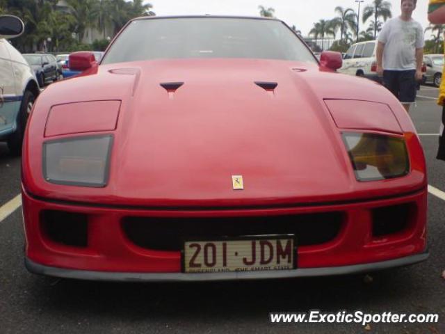 Ferrari F40 spotted in Gold Coast, Australia