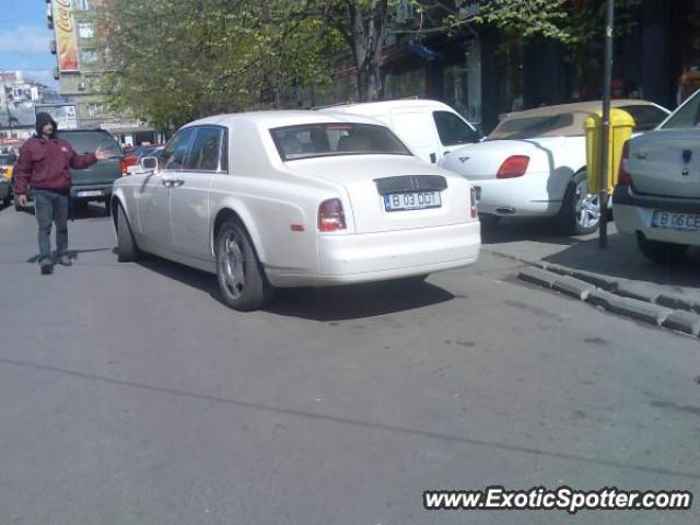 Rolls Royce Phantom spotted in Bucuresti, Romania