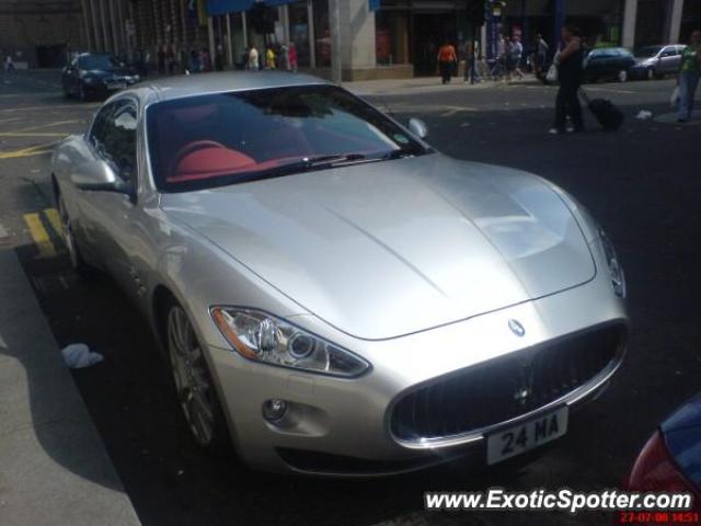 Maserati GranTurismo spotted in Glasgow, United Kingdom