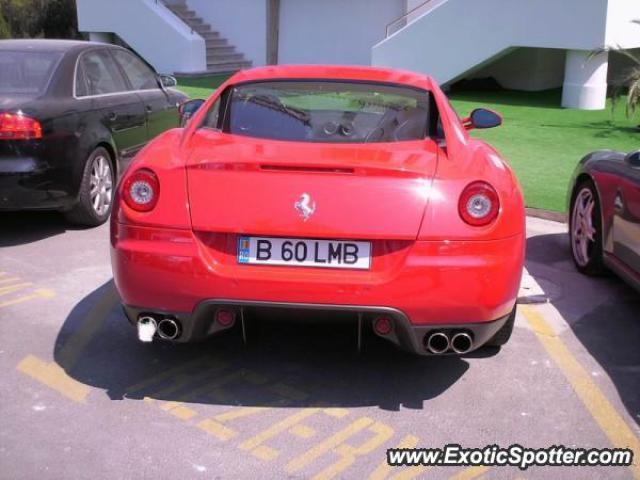 Ferrari 599GTB spotted in Constanta, Romania