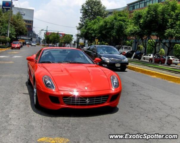 Ferrari 599GTB spotted in Mexico DF, Mexico