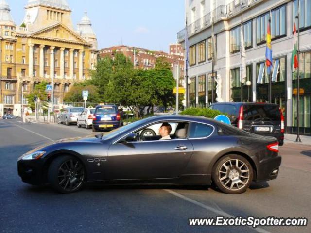 Maserati GranTurismo spotted in Budapest, Hungary