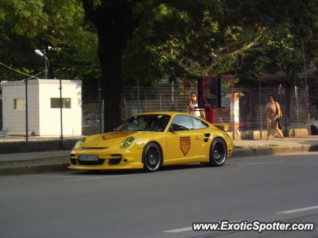 Porsche 911 Turbo spotted in Sofia, Bulgaria