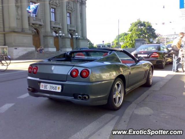Ferrari 575M spotted in Bern, Switzerland