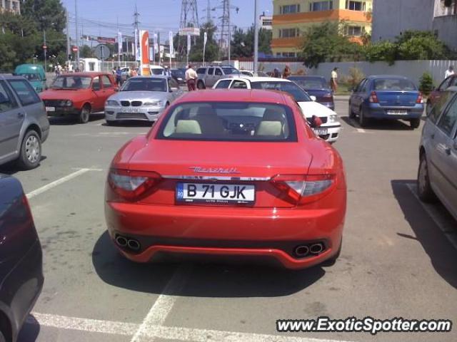 Maserati GranTurismo spotted in Bucuresti, Romania
