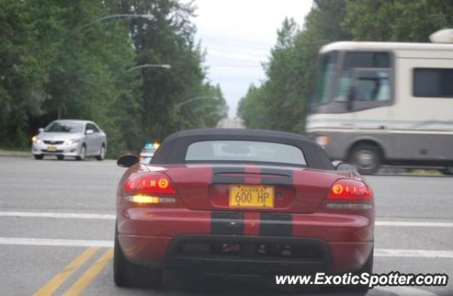 Dodge Viper spotted in Anchorage, Alaska