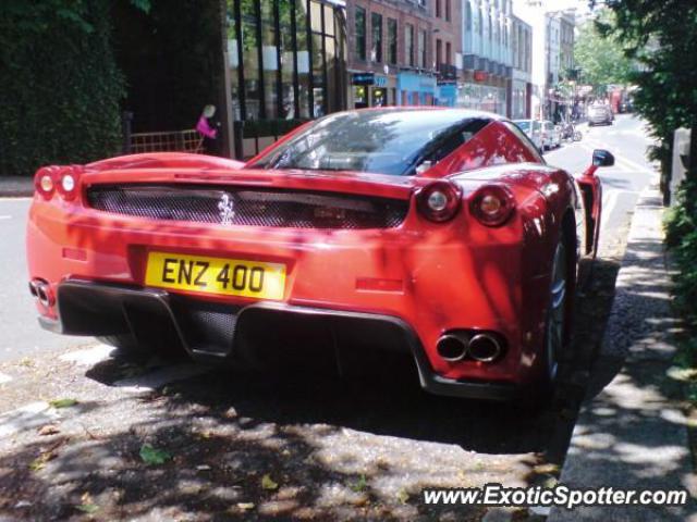 Ferrari Enzo spotted in Hampstead, United Kingdom